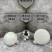Набор стеклянных шаров Первый снег 42 шт., Christmas DeLuxe (87163)
