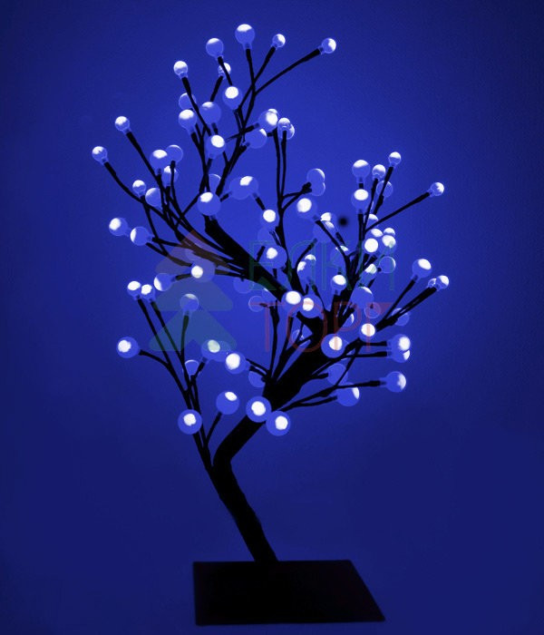 Светодиодная композиция Бонсай, шарики 60 см., 96 бело розовых LED ламп, Beauty Led (JY82072D)