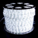 Дюралайт круглый Ø 13 мм., 220V, 3-жилы, холодные белые LED лампы 32 шт на 1 м., бухта 100 м, силикон, Winner (05.100.13.32W)