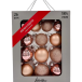 Набор стеклянных шаров Розовое золото 26 шт., Christmas DeLuxe (86779)