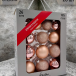 Набор стеклянных шаров Розовое золото 26 шт., Christmas DeLuxe (86779)