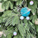 Винтажный шар Сокровища Посейдона - Порфира,10 см., бирюзовый, 1 шт., Christmas DeLuxe (86565)