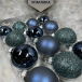 Набор стеклянных шаров Полночная буря 26 шт., Christmas DeLuxe (86776)