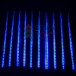 Гирлянда Тающие сосульки 10*0.8 м., 24V., 720 синих LED ламп, коннектор, черный ПВХ, LTC (CCL720-10-1B)