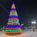 Уличная светодинамическая елка Уральская зеленая 19 м., каркасная, ПВХ, Green Trees (GT19URPVCLED)