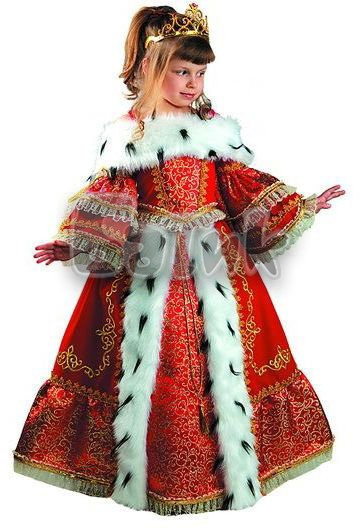 Карнавальный костюм Императрица рост 122 см, размер 32 (931-32)