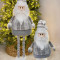 Игрушка Гном телескопический 50-91 см., серый, Christmas DeLuxe (89318)