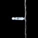  Светодиодный занавес с колпачком 2*3 м., 600 белых LED ламп, прозрачный провод ПВХ, IP65, LTC (PCL602CAP-10-2W)