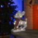 Светодиодная фигура Оленёнок 18×28×14 см., батарейки ААх2, теплые LED,  Luazon Lighting (4843996)