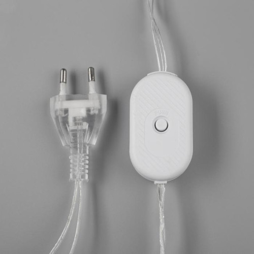 Светодиодная фигура Оленёнок 26×30×13 см., акрил, 220 В, 30 холодных LED, Luazon Lighting (4357271)