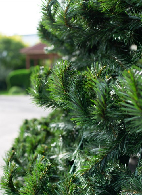 Уличная елка Испанская зеленая 11 м., каркасная, ПВХ, Green Trees (GT11ISPVC)