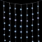  Светодиодный занавес 2*2 м., 400 белых LED ламп, облегченный, прозрачный провод ПВХ, LTC (PCL400NOT-10-2W)