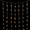 Светодиодный занавес 2*3 м., 600 теплых белых LED ламп, облегченный, прозрачный провод ПВХ, LTC (PCL600NOT-10-2WW)