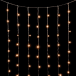 Светодиодный занавес 2*3 м., 600 теплых белых LED ламп, облегченный, прозрачный провод ПВХ, LTC (PCL600NOT-10-2WW)