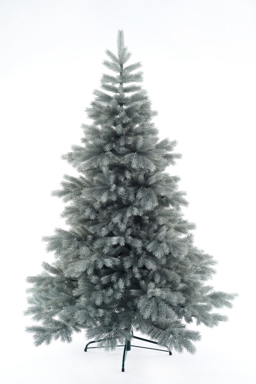 Искусственная ель Монблан дымчатая 300 см, 100% Литая хвоя, Max Christmas (ЕЛМС30)
