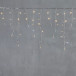 Светодиодная бахрома 3,1*0,5 м., 150 теплых белых LED ламп, мерцание, прозрачный провод ПВХ, LTC (PIL150BLW-10-2WW)