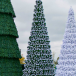  Уличная сосна Евро-2 зеленая c белыми кончиками 30 м., каркасная, Леска, Green Trees (GT30EVLESWK)