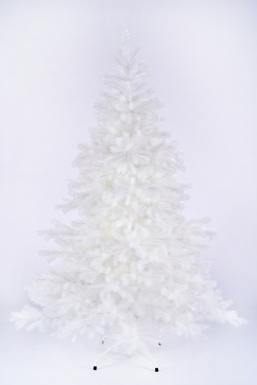 Искусственная ель Монблан хрустальная 240 см, 100% Литая хвоя, Max Christmas (ЕЛМХ24)