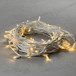 Гирлянда Нить 10 м., теплый белый, 220В, 75 LED, Провод Белый Каучук, IP65, LTC (LL75-8-2WW) 