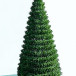 Уличная елка Уральская зеленая 5 м., каркасная, ПВХ, Green Trees (GT5URPVC)