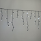 Светодиодная бахрома 3,1*0,5 м., 120 LED,  холодный белый, статика, чёрный провод каучук, LTC (ECO120-1-2W)