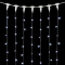 Светодиодный занавес 2*2 м., 400 белых LED ламп, мерцание, прозрачный провод ПВХ, LTC (PCL402BLW-10-2W)