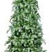 Елка Нормандия утонченная заснеженная 215 см., литая хвоя+пвх, Triumph Tree (73857)