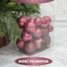 Набор пластиковых шаров Эллада 26 шт., ягодный смузи, Christmas DeLuxe (87034)