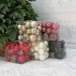 Набор пластиковых шаров Эллада 26 шт., ягодный смузи, Christmas DeLuxe (87034)