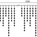 Светодиодная бахрома Sealed 3,2*0,9 м., 220V., 232 теплых белых LED ламп, белый каучук, Beauty Led (LL232-8-2WW)