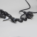 Светодиодный занавес 2*2 м., 400 LED, холодно белый, статика, черный провод каучук, LTC (ECO402-1-2W)