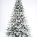 Искусственная ель заснеженная Ленинградская 240 см., литая хвоя + ПВХ, Max Christmas (ЕЛСЗ24)