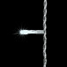 Светодиодный занавес 2*1 м., 200 белых LED ламп, прозрачный провод ПВХ, LTC (PCL202-10-2W)