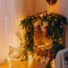 Светодиодная фигура Олень золотистый 35×60×10 см., металл, 220 В, мерцание, Luazon Lighting (3662047)