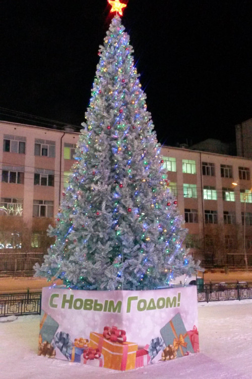 Уличная искусственная елка Альпийская изумрудная 12 м., ствольная, ПВХ, Green Trees (GT12APVCBL)