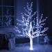 Светодиодное дерево Акриловое 1.8 м., 768 холодных LED, пост.свечение, 220 В, Luazon Lighting (2317314)