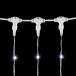 Светодиодный занавес 2*3 м., 600 белых LED ламп, мерцание, прозрачный провод ПВХ, LTC (PCL602BLW-10-2W)