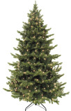 Елка Шервуд Премиум 120 см., 88 LED ламп, литая хвоя+пвх,Triumph Tree (73802)