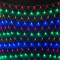 Светодиодная сетка с контроллером 2*3 м., 384 разноцветных LED ламп, прозрачный ПВХ, LTC (NTL384C-10-2M)