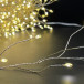 Гирлянда Капли 600 белых микро ламп, 1500 см., 8 функций, таймер, Christmas DeLuxe (88113)