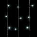 Светодиодный занавес 2*2 м., 400 белых LED ламп, черный провод ПВХ, LTC (PCL402-11-2W)