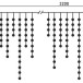 Светодиодная бахрома 3.2*0,9 м, 220V., 232 аква LED ламп, соединяемая, силиконовый прозрачный провод, Beauty Led (ECC232-10-2A)