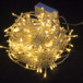 Светодиодная нить 13.5 м., 220V, 200 теплых белых LED ламп, контроллер, прозрачный провод, Winner Light (ww.01.5T.200-)