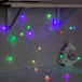 Гирлянда нить Фонарики 5 м., IP20, прозрачная нить, 20 мульти LED (RG/RB), 220 В, Luazon Lighting (1080404)