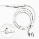 Белт-Лайт UNIBELT 10 м., провод белый Каучук, шаг 25 см., 40 подвесных патронов, IP65, LTC (UBL10m/40L-8)