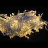 Светодиодная нить 20 м., 220V, 300 теплых белых LED ламп, контроллер, прозрачный провод, Winner (ww.01.5T.300-)
