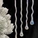 Набор сосулек Морозное ассорти 16,5 см.,19 см., 23,5 см., 27см., 4 шт., стекло, Christmas DeLuxe (14056)