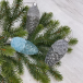 Набор стеклянных шишек Лесная прохлада 10*5 см., 11 шт., Christmas DeLuxe (13117)