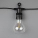 Гирлянда белт-лайт Лампочки 5 м., IP44, УМС, тёмная нить, 10 LED, свечение теплое белое, 220 В., Luazon Lighting (7989826)
