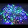 Светодиодная нить 35 м., 220V, 500 разноцветных LED ламп, контроллер, черный провод, Winner Light (m.01.5B.500-)